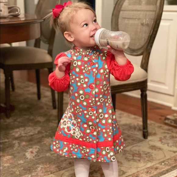 Agatha Ruiz De La Prada Girls Dress - Picture 3 of 7